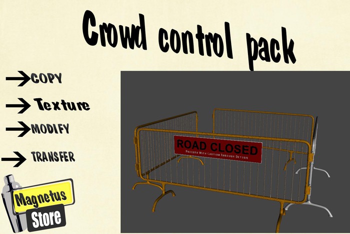 Crowd control pack