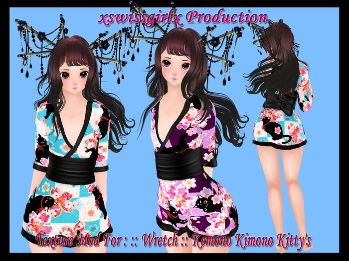 Texture Mod For : :: Wretch :: Kemono Kimono Kitty's