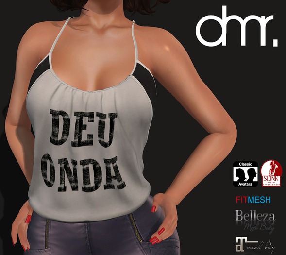 [DR] Tank Top Deu Onda [F]