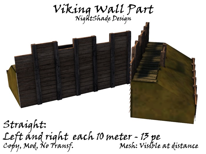 Viking Wall Straight