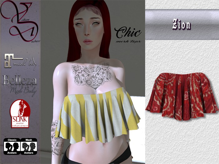 {V}-{D} Chic Off Shoulder Top [Zion]