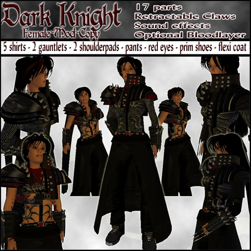 --Dante Designs-- Dark Knight Female