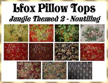 lfox Pillow Tops - Jungle Themed 2 (boxed)