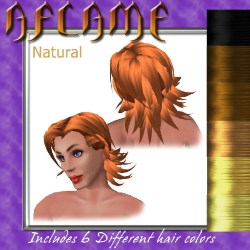 Aflame Natural Hair