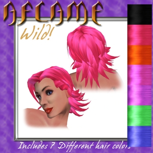 Aflame Wild Hair