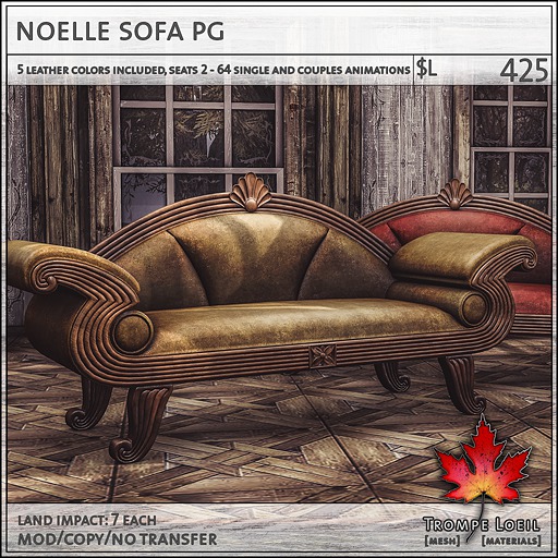 Trompe Loeil - Noelle Sofa PG [mesh]