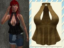 TF: Trixy Top LIGHT BROWN