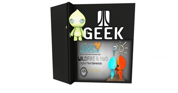 [geek.] H2O Gacha Pak Grass Common