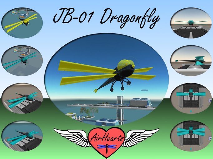 JB-01 Dragonfly airplane from AirHearts