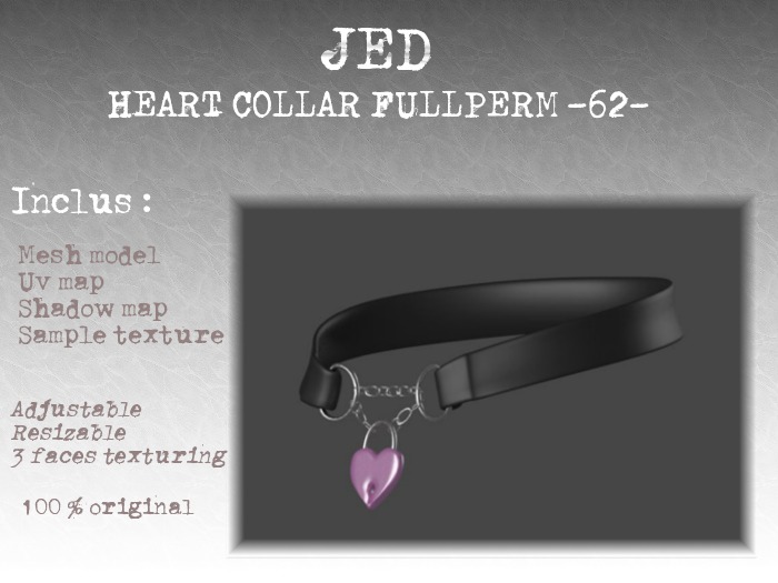 HEART COLLAR FULLPERM -62-