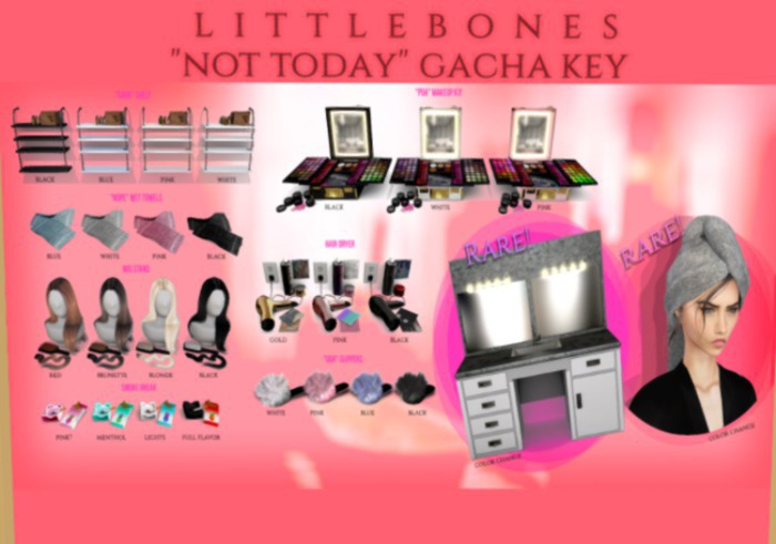 little bones. "Gah" Shelf - Blue