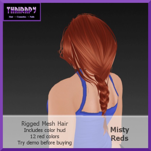 tHAIRapy Misty Hair Reds - Wear