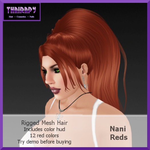 tHAIRapy Nani Hair Reds - Wear