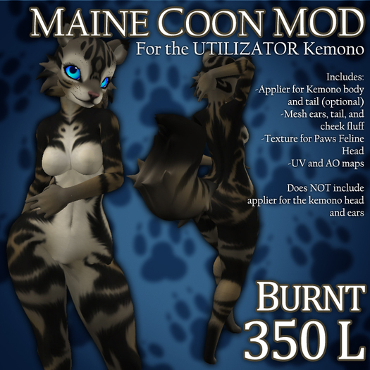 MOOPA Inc. Maine Coon Burnt MOD for Kemono (BOX)