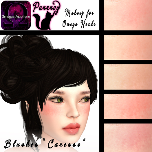 !Purrrvy Blush Caresse Omega Mesh Heads