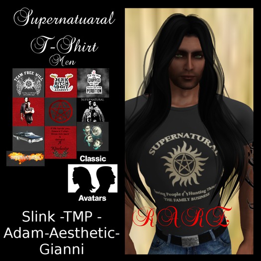 GFY-Supernatural T-Shirt M-Devil's Trap {Rezz Me}