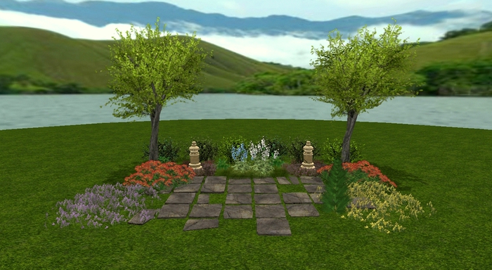 spring time  mini  garden