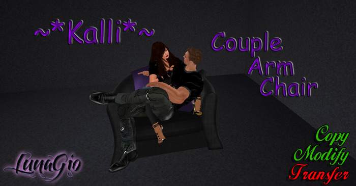 ~*Kalli*~ Couple Arm Chair