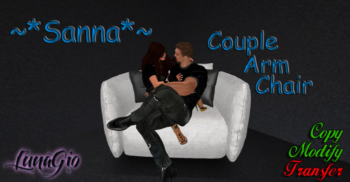 ~*Sanna*~ Couple Arm Chair