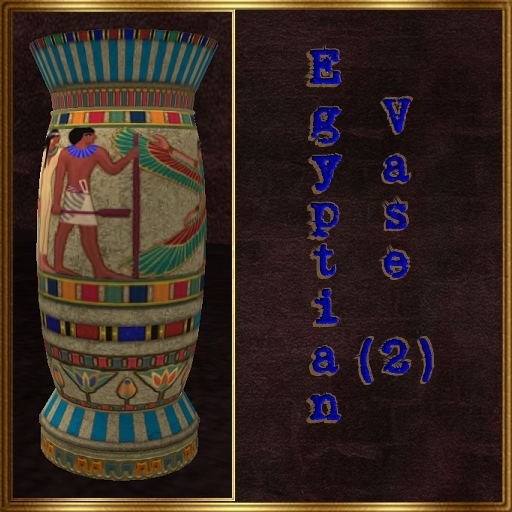 Egyptian Vase(2)(Boxed)