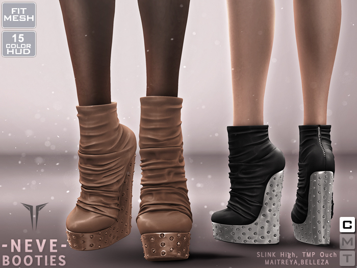 **RE** Neve Booties - Maitreya, Belleza, SLink, TMP