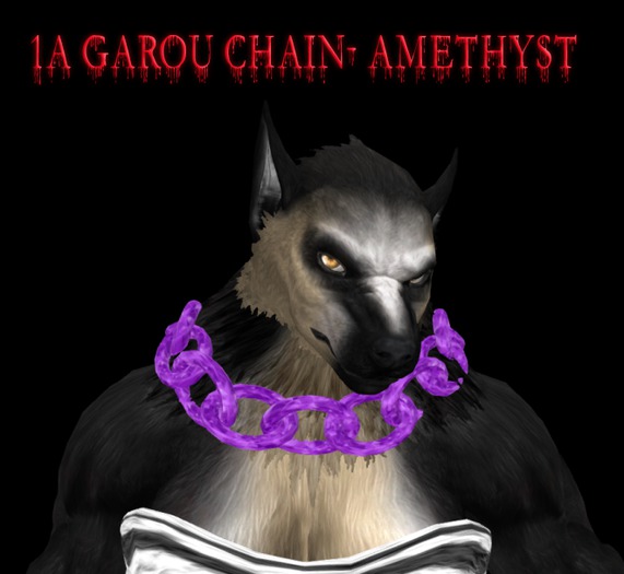 1A Garou Chain-Amethyst