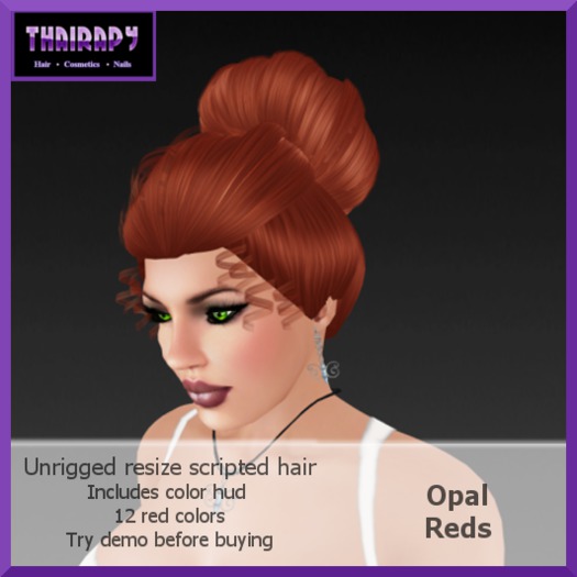 tHAIRapy Opal Hair Reds - Wear