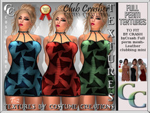 BY CRASH  CLUB CRASHER TEXTURES  T2 TRIO  FULL PERM
