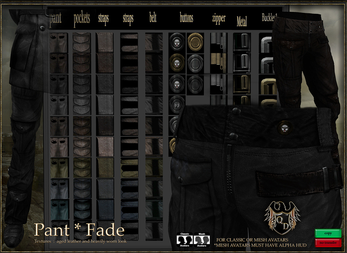 Pant Fade ***