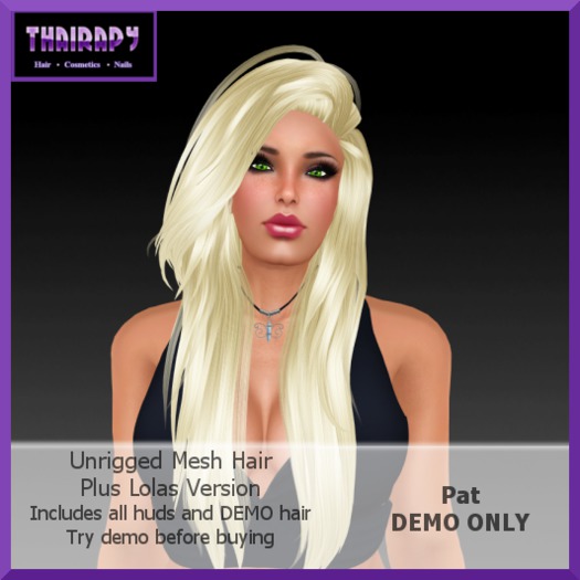 tHAIRapy Pat Hair - DEMO All Huds