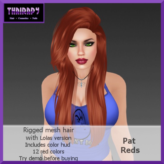 tHAIRapy Pat Hair Reds - Wear