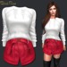 Blackrose adelle ghost white