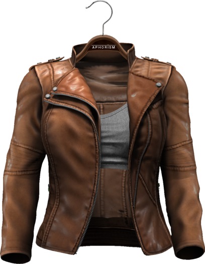 !APHORISM! Easy Rider Jacket Tan - Women