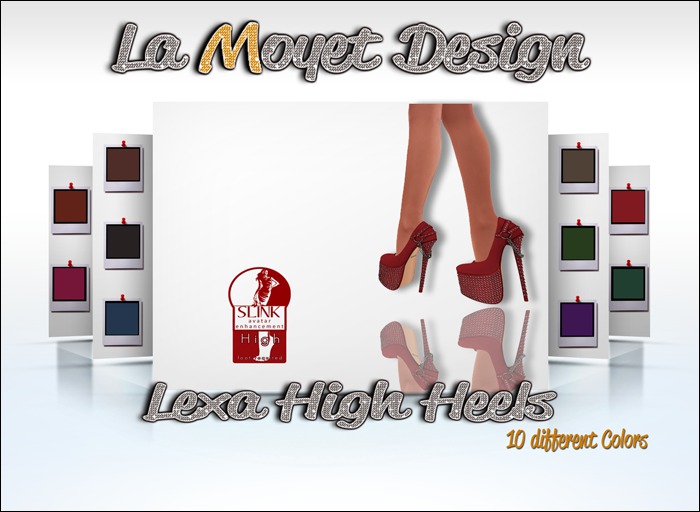 ~LM~Lexa High Heels - Slink Only