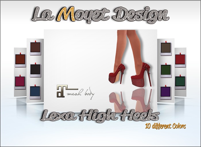 ~LM~Lexa High Heels - Maitreya Only