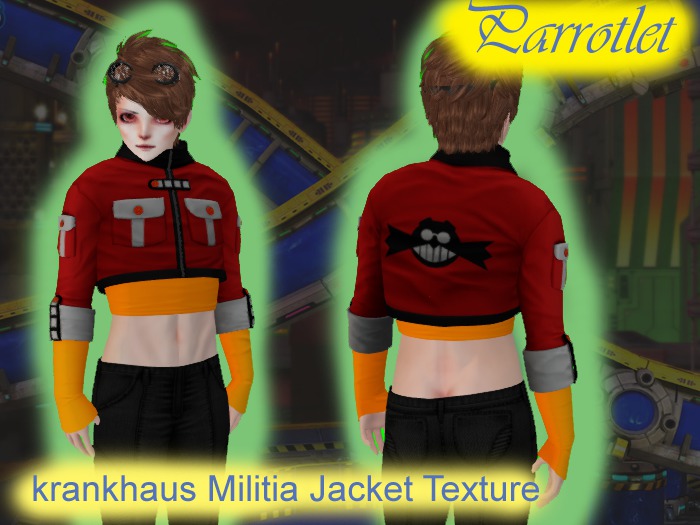 Parrotlet - Robo-Egg Militia Jacket Texture