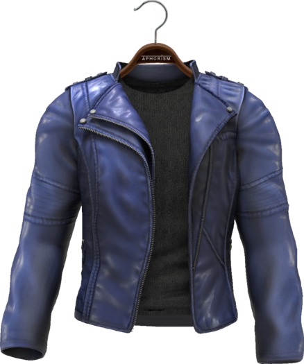 !APHORISM! Easy Rider Jacket Blue - Men
