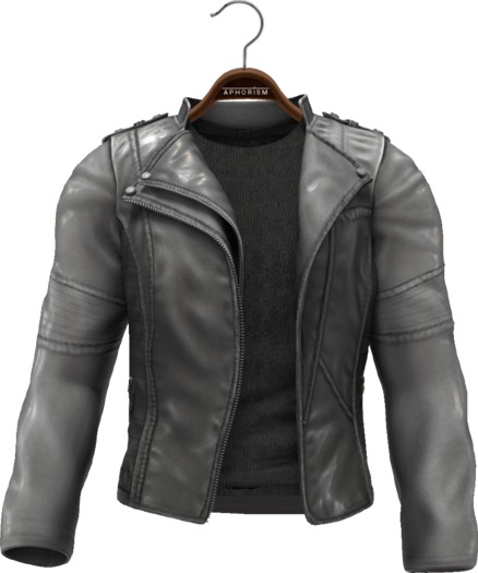 !APHORISM! Easy Rider Jacket Grey  - Men