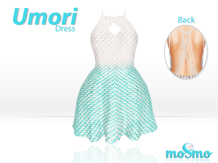 {moSmo}Umori Dress -AQUA-