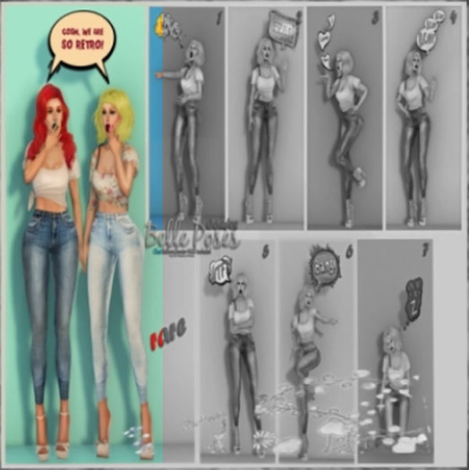 BellePoses - Comics RARE
