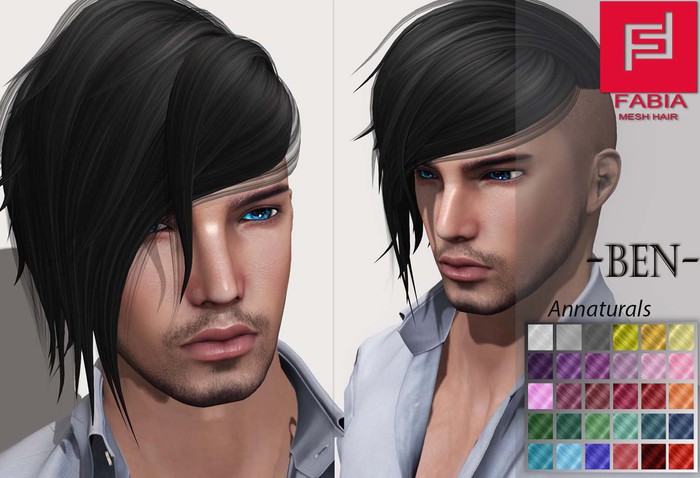 -FABIA- Mesh Hair  <Ben> Annaturals Tones