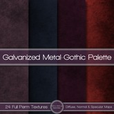 {L} Galvanized Metal-Gothic Palette