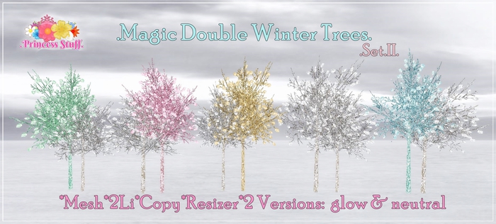 .Princess Stuff. [Winter Doubles Trees Magic] Set II