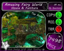 * Amazing * Fairy World & Fairy House & Funiture *