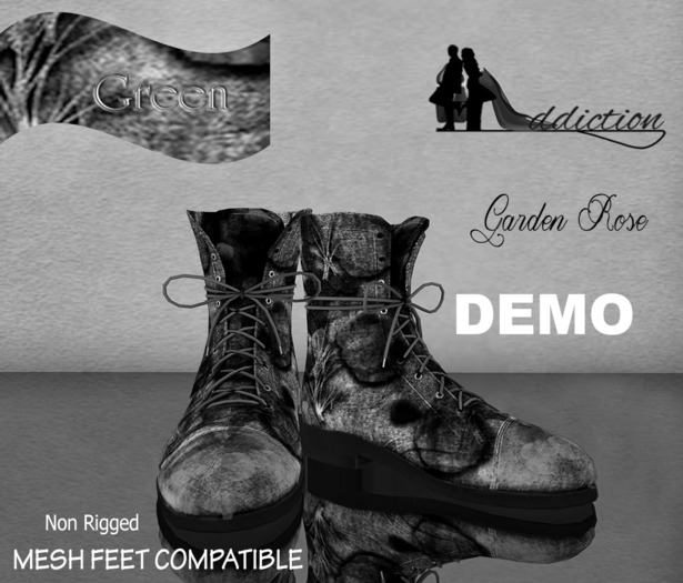 {SA}Garden Roses Boots DEMO