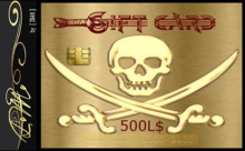 [ IBAN ] Gift card // Geschenkkarte // 500L$