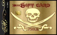 [ IBAN ] Gift card // Geschenkkarte // 750L$
