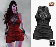 {LD}Clothing-Slide Tank With Leggings/Black
