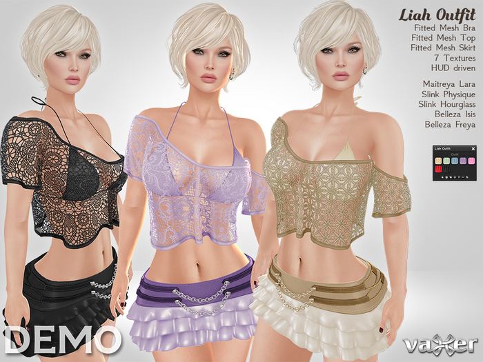 Vaxer :: Liah Outfit Demo