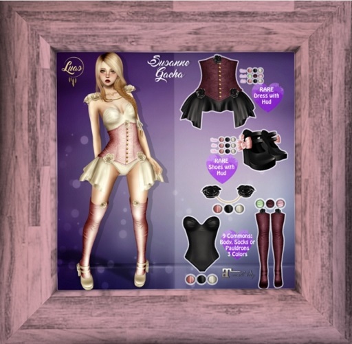 Luas Susanne Body Pink